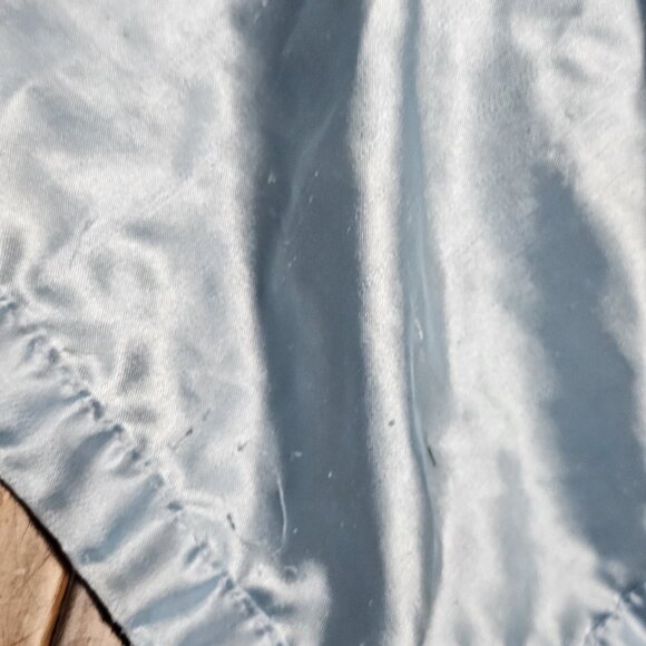 Lot Of 2 Pro‎ Goleem Blue Teddy Bear Satin Minky Security Blanket Lovey Knit Hat - Picture 9 of 12